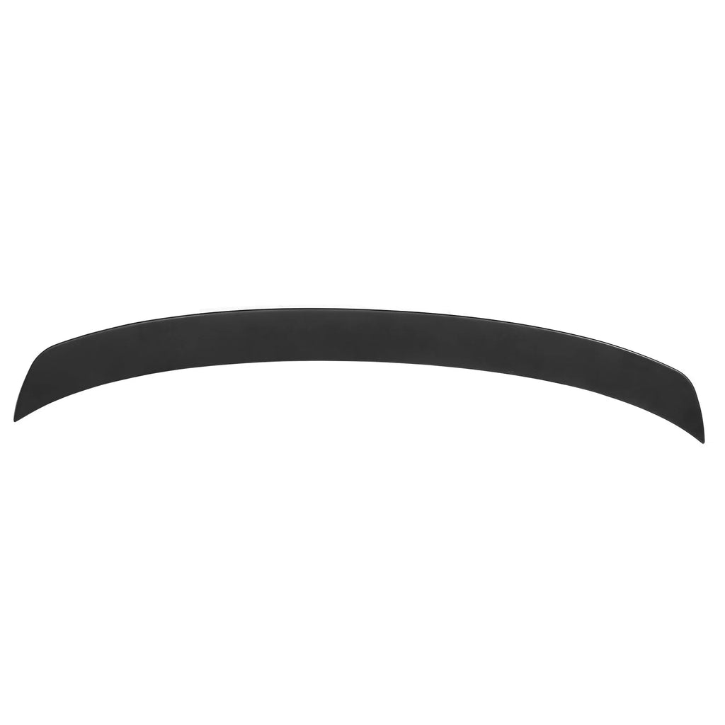 Matte Black ABS Plastic Trunk Spoiler Lip Wing F9217