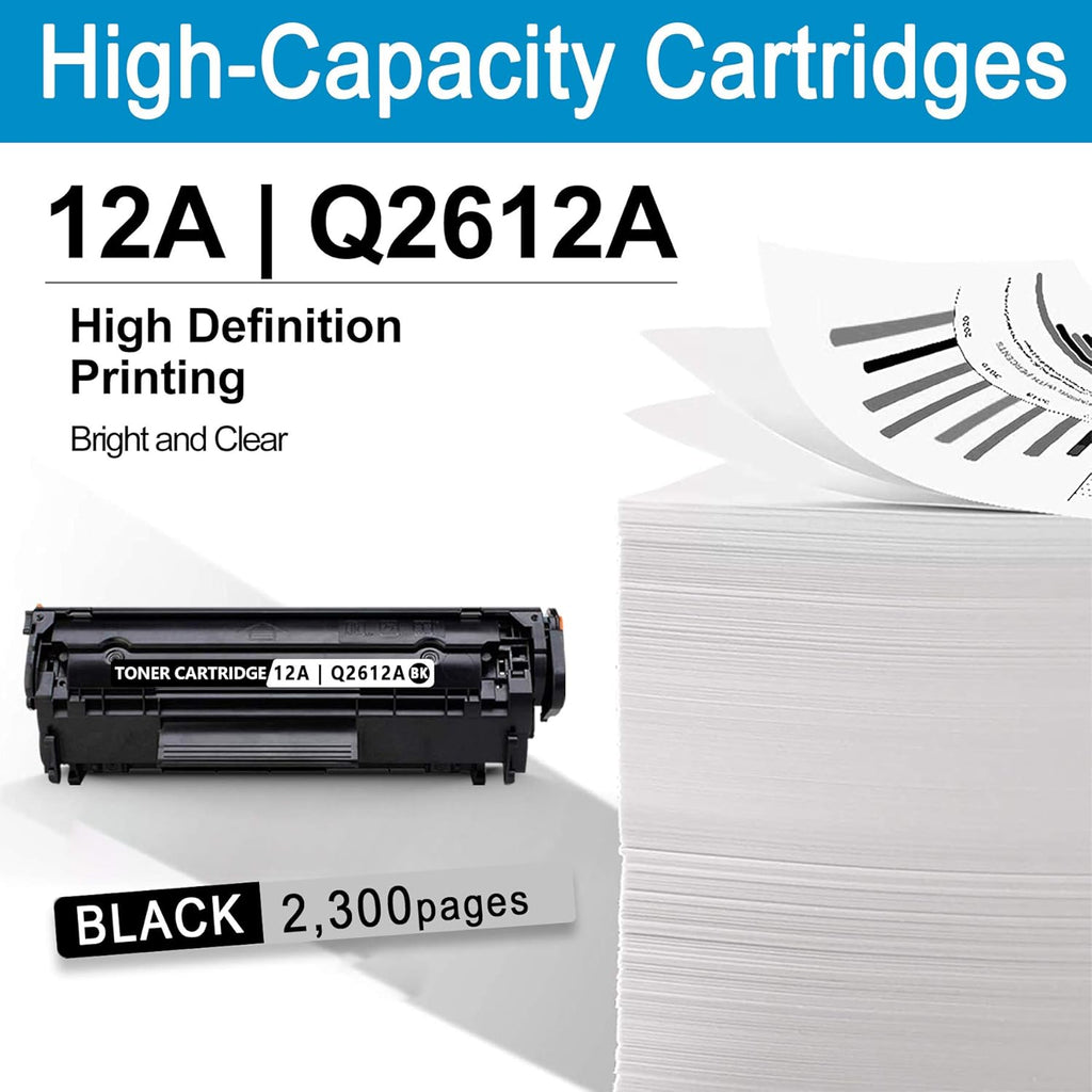 Black High Yield Toner Cartridge 12A H762234