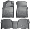 Front & 2nd Seat Grey Floor Liners K518