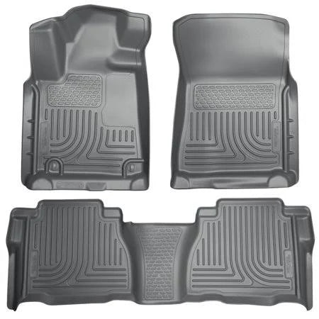 Front & 2nd Seat Grey Floor Liners K518