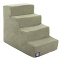 Sage Green Suede Pet Stairs H29965