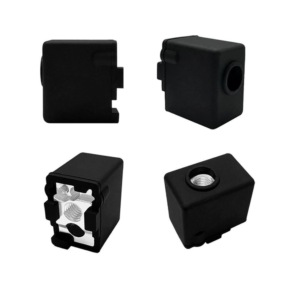5PCS 0.4mm Brass Nozzles and 5PCS Silicone Socks for 3D Printer R83535