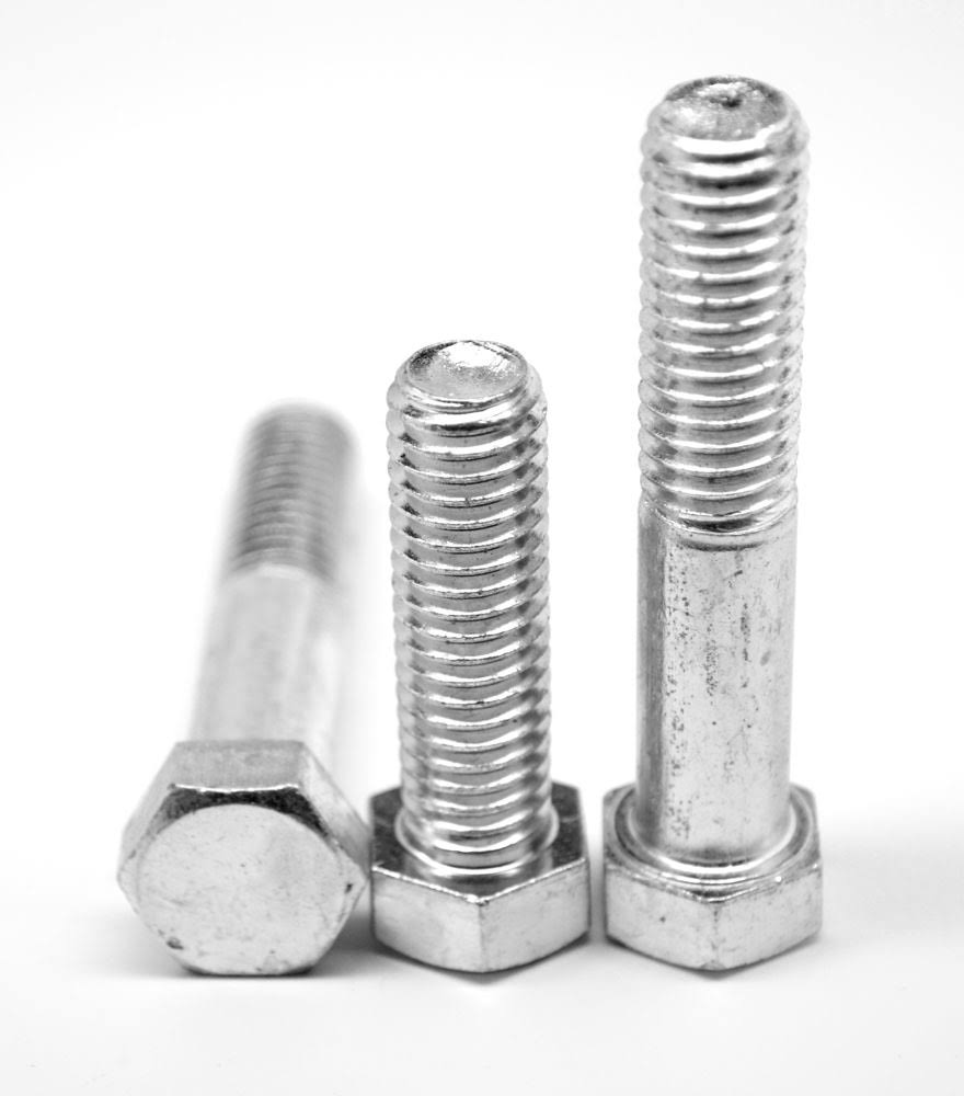 M6 x 1.00 x 150 mm Coarse Thread DIN 931 Hex Cap Screw Stainless Steel 316 M193051
