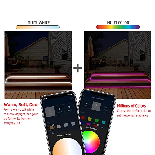 2pk 20 Ft RGBW Wi-Fi LED Rope Light H492780