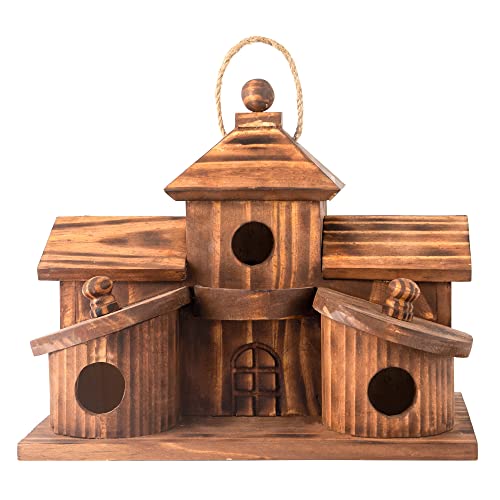 5 Hole Hanging Birdhouse O526