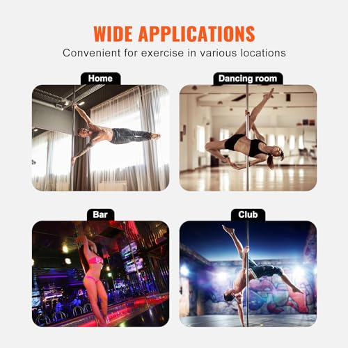Stainless Steel Spinning Static Dancing Pole G261326