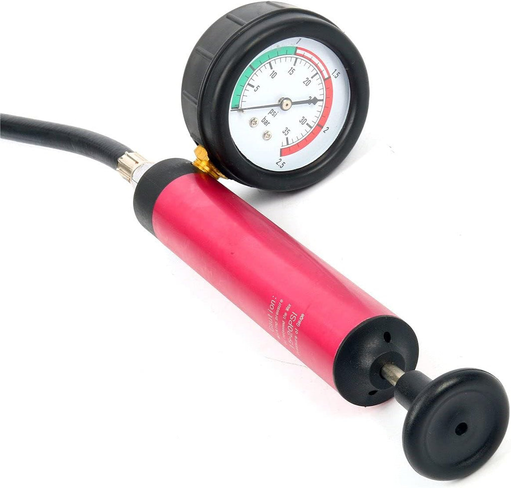 14pc Radiator Pump Pressure Leak Tester Kit Vacuum Cooling System Tester Pack of 2 G561