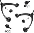Front Upper Steel Control Arms Lower Ball Joints 4pc Set O229030
