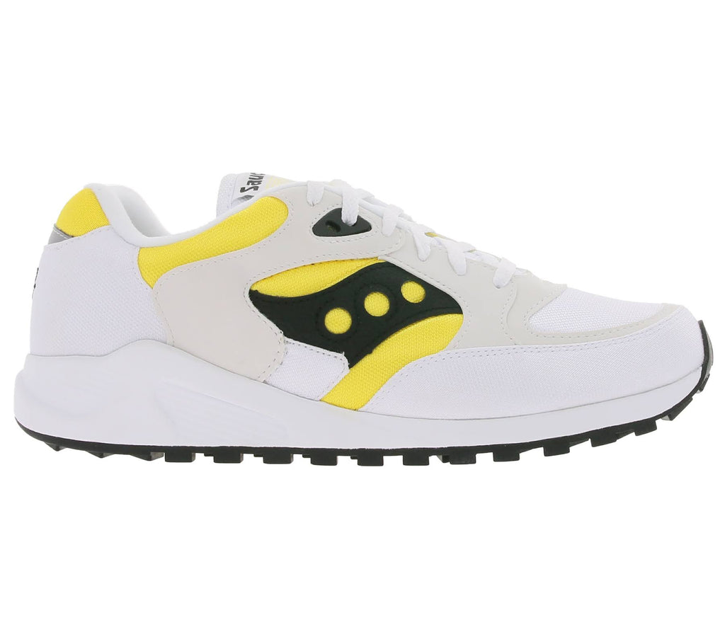 White / Yellow Saucony Jazz 4000 L40168