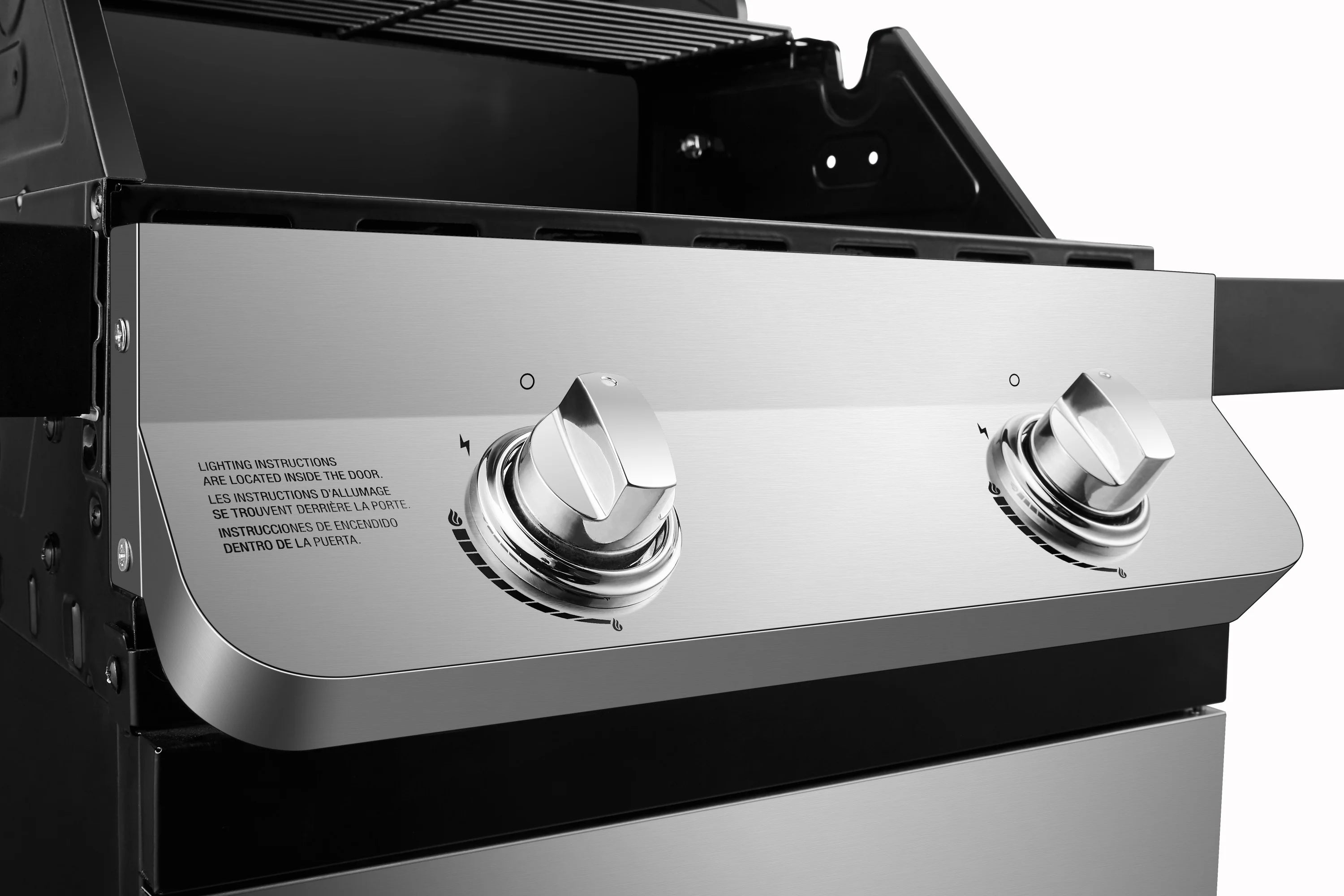 2 Burner Stainless Steel Propane Gas Grill V5126