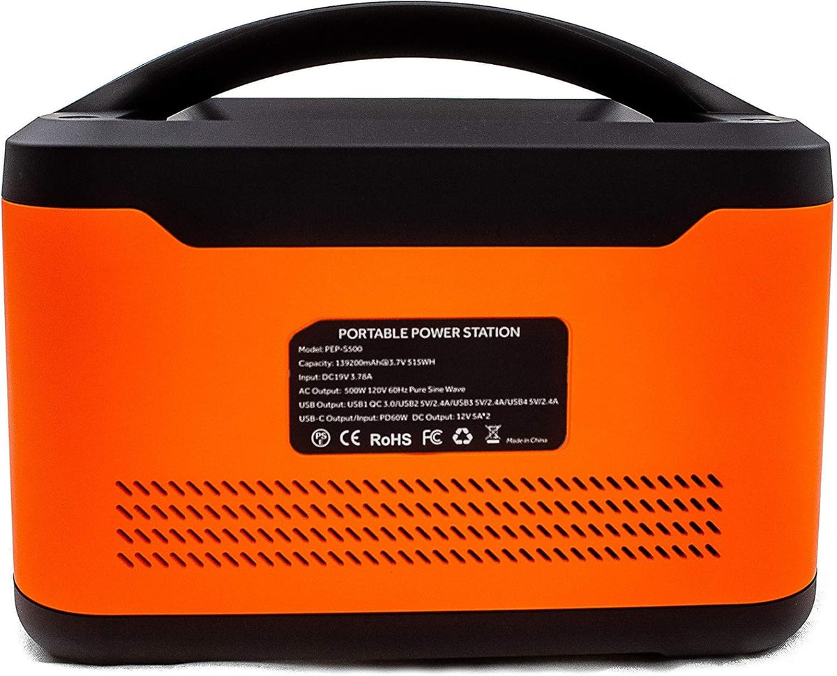515Wh Portable Power Station Pure Sine Wave Lithium Battery K753