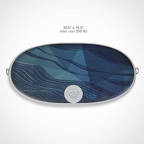 39” Fitness Trampoline with Anti-Fatigue Standing Desk Board E907204
