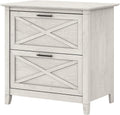 2 Drawer Lateral File Cabinet, Linen White Oak P5659
