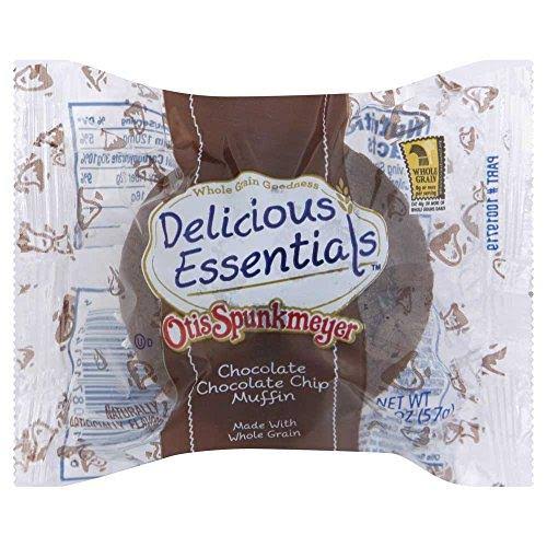 Individually Wrapped Double Chocolate Chip Muffin, 2 Ounce - 72 per CASE V750442