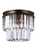 Burnt Sienna Flush Mount Light L2626