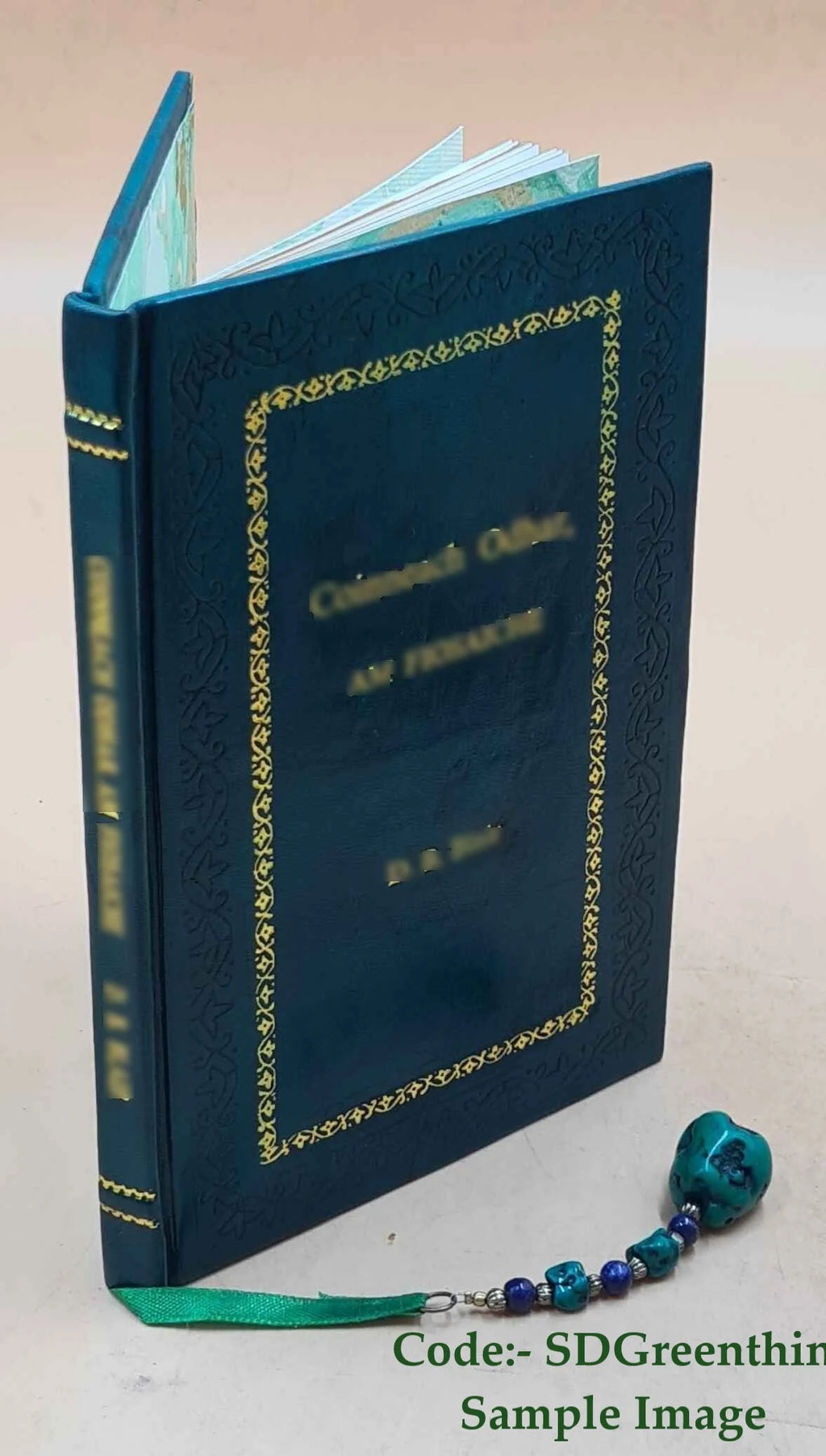 Premium Leather Bound Book U4645