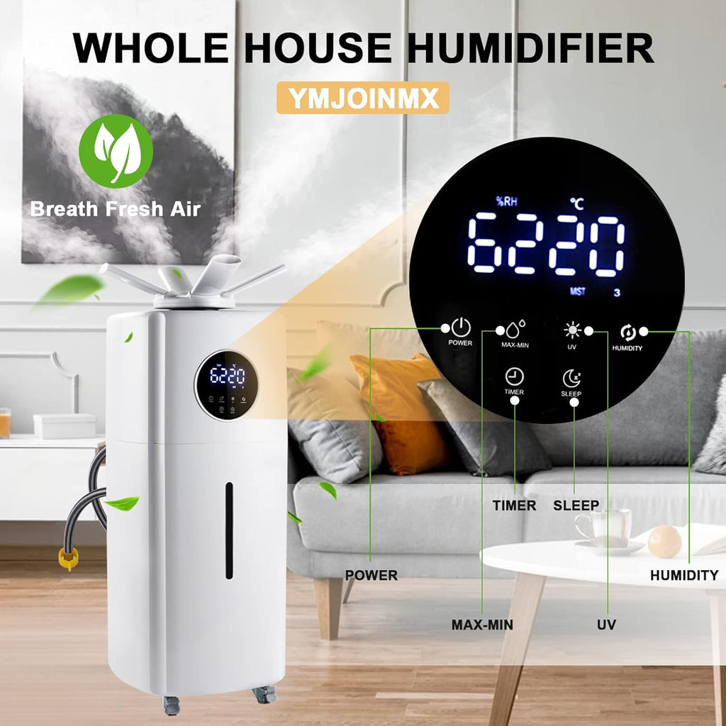 6Gals Water Tank Max 2000ml/h Mist Output Faucet Filling Humidifier 110V L7455