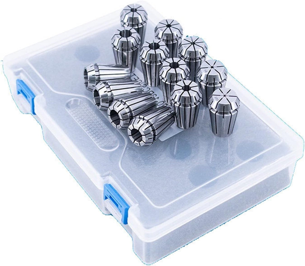 ER11 ER16 ER20 ER25 Spring Collet Set with Plastic Case Q86365