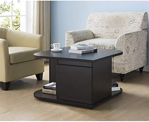 Cappuccino Wood Storage Coffee Table I520167