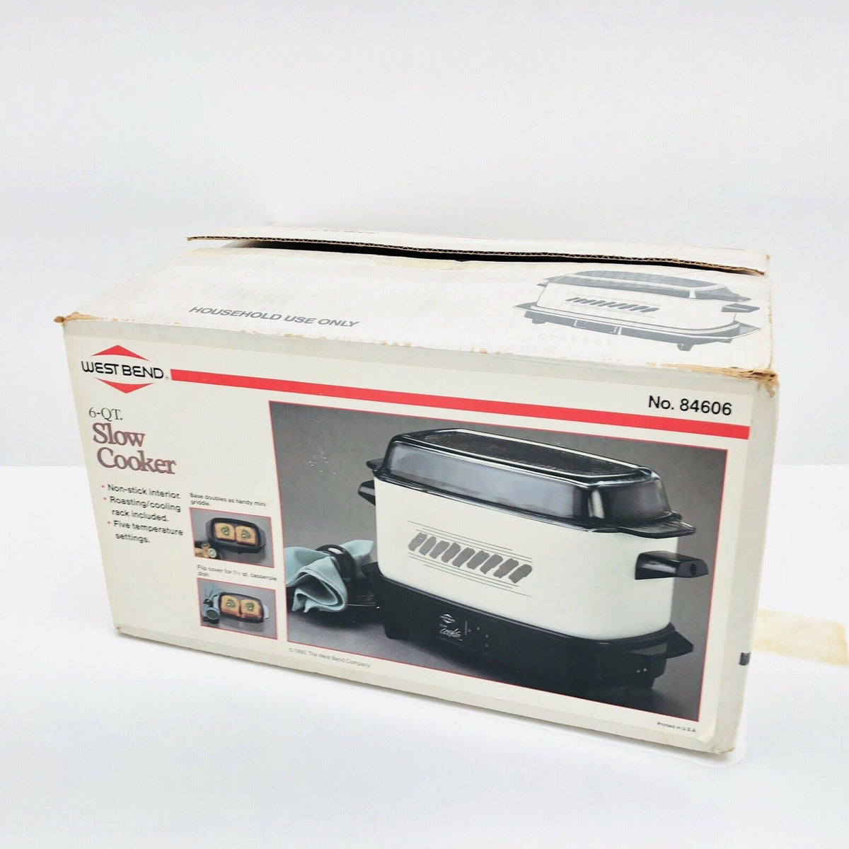 6 Quart Slow Cooker with Dome Lid H249767