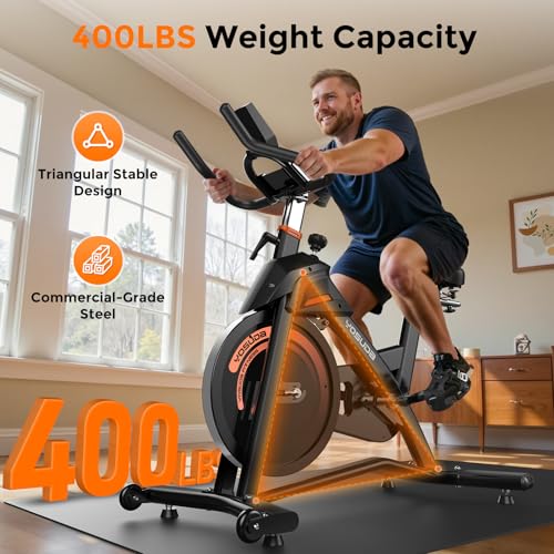 Light Commercial Magnetic Exercise Bike with Bluetooth P798660