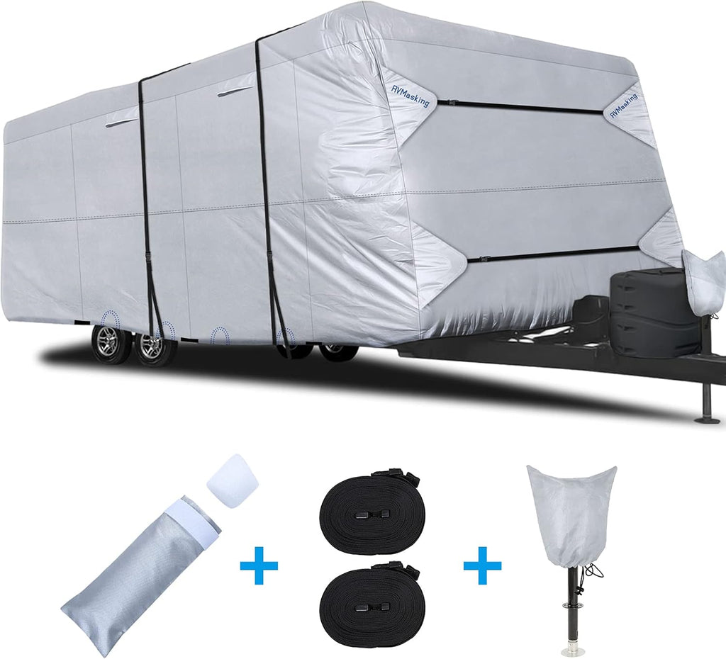 Rip-Stop RV Cover Fits 37'1''-40' Long Motorhome I757
