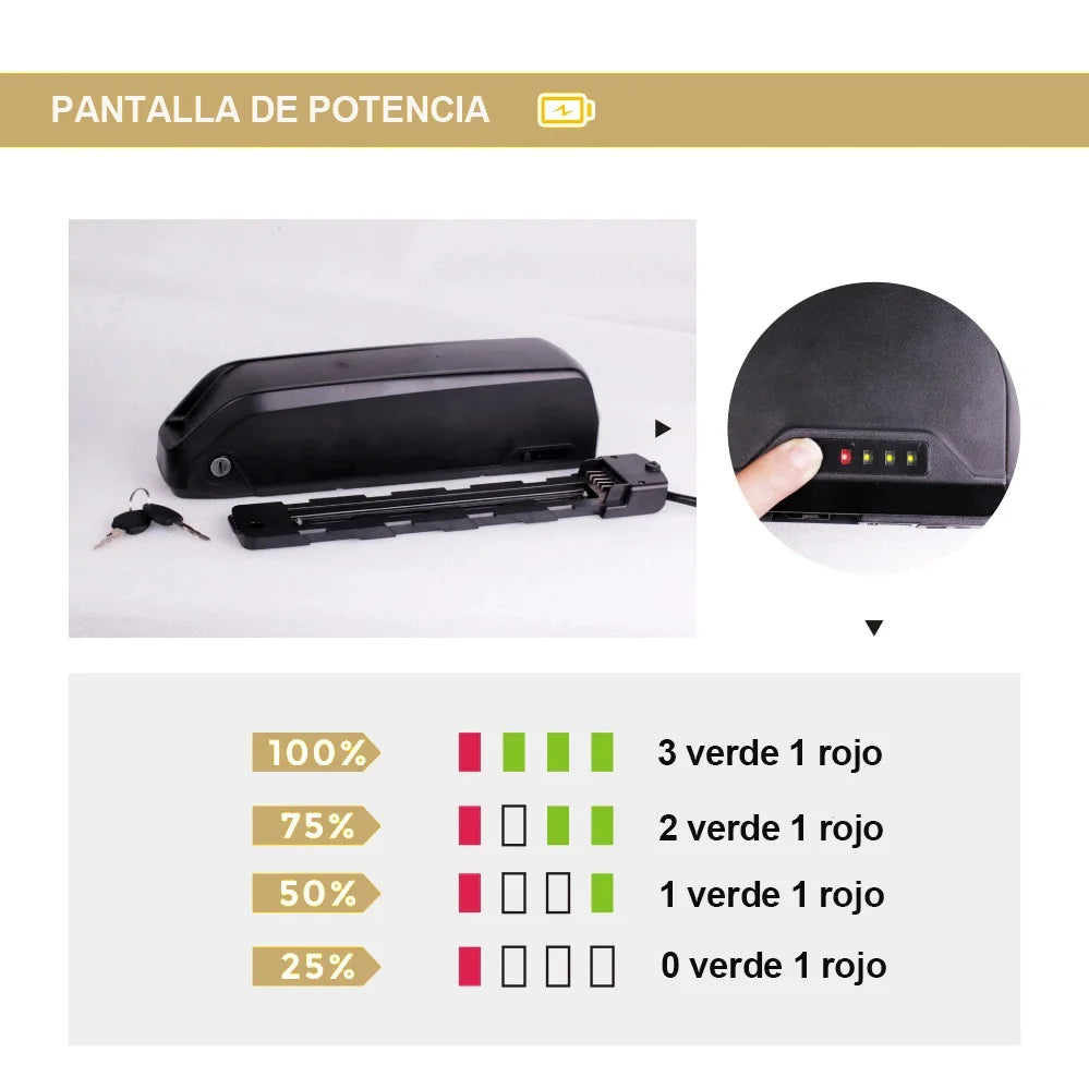 52V20AH Electric Bicycle Battery for Bafang Motor A265
