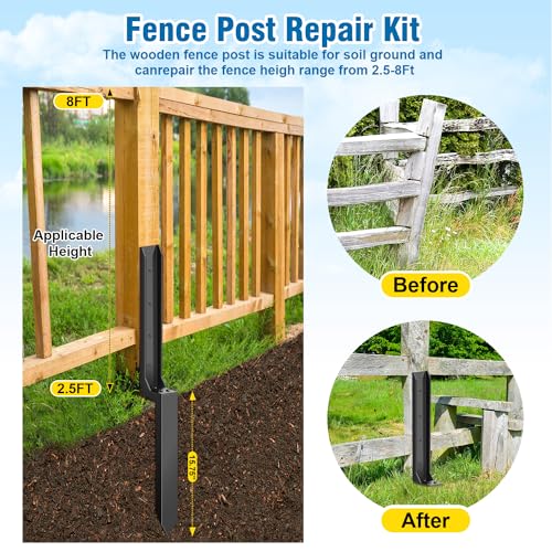 Heavy Duty Fence Post Repair Kit W9516
