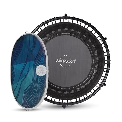 39” Fitness Trampoline with Anti-Fatigue Standing Desk Board E907204