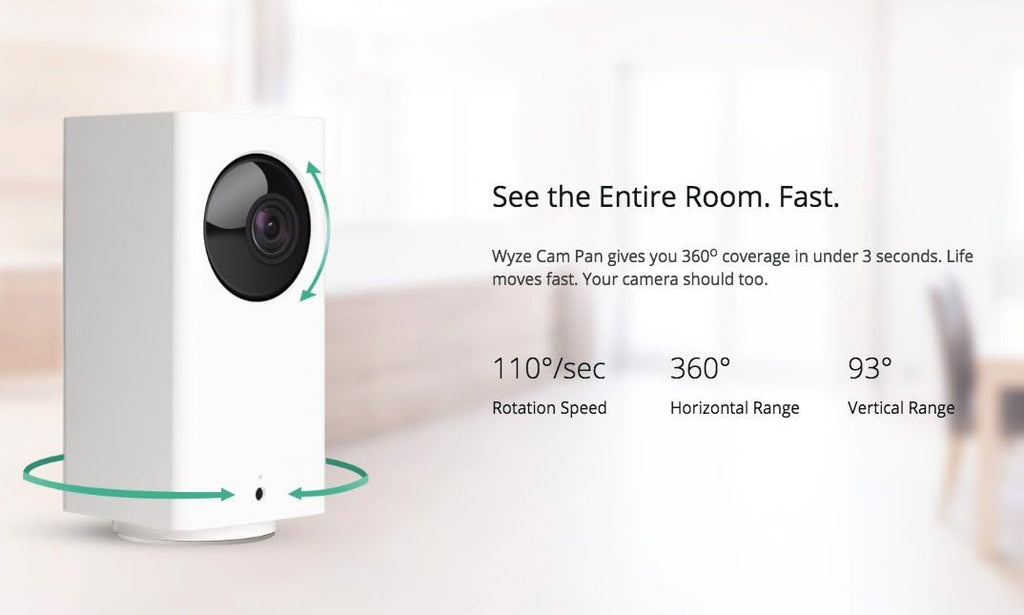 White 1080p Pan/Tilt/Zoom Wi-Fi Indoor Camera O852504