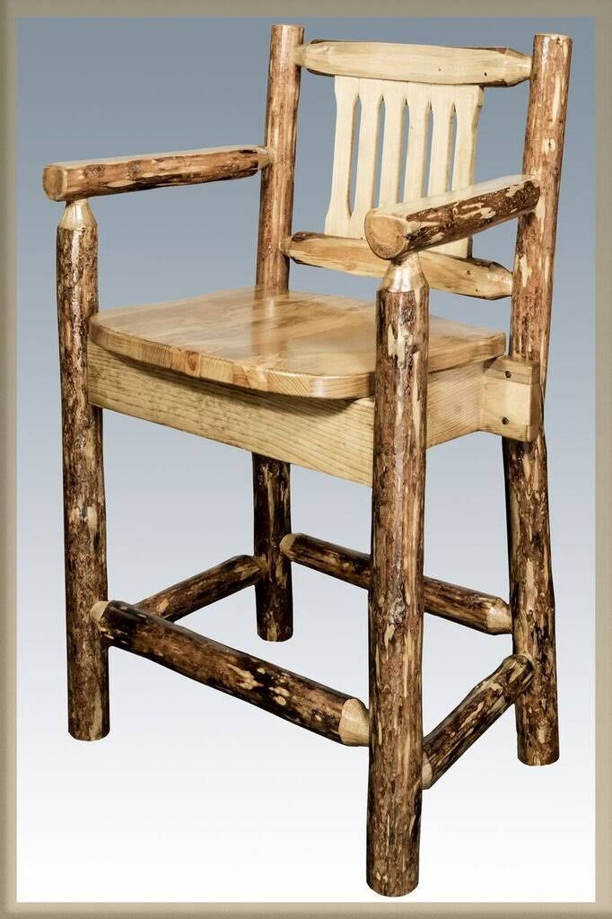 Counter Height Captain's Barstool B584424