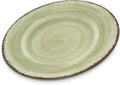 9x22 Jade Melamine Salad Plate X2884
