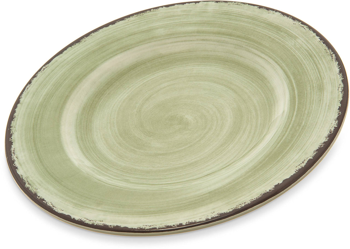 9x22 Jade Melamine Salad Plate X2884