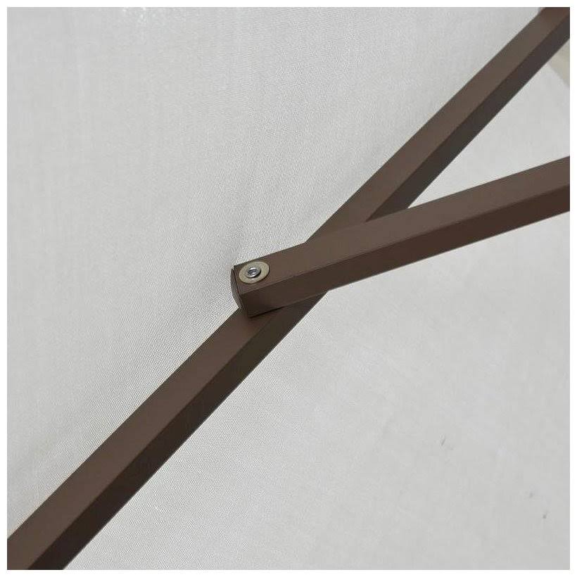9 ft. Aluminum Push Button Tilt Market Umbrella F759766