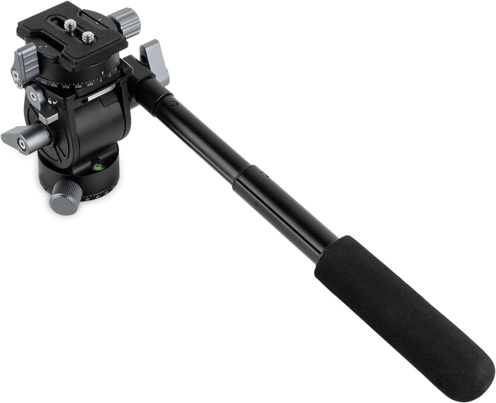 Video Head with Quick Release Plate for Compact Video Cameras and Tripod A425