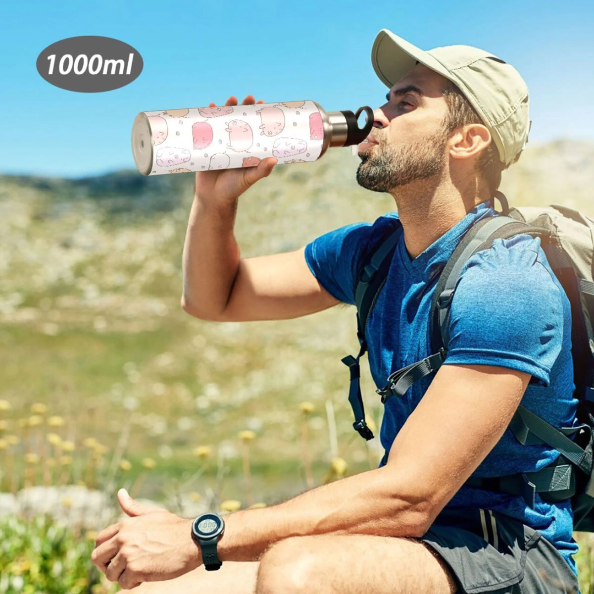 Stainless Steel Vacuum Insulated Water Bottle 20 OZ B70344
