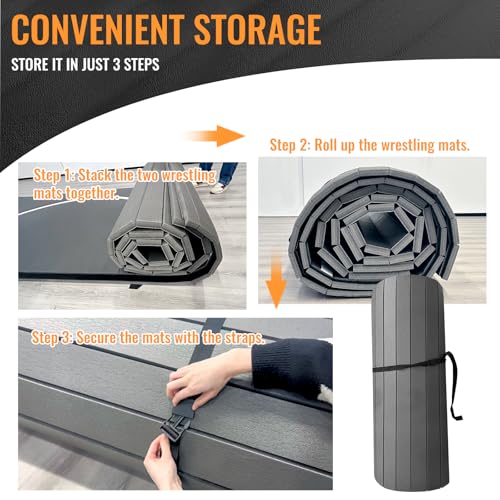 1.25" Thick Flexi Roll Wrestling Mat R280882