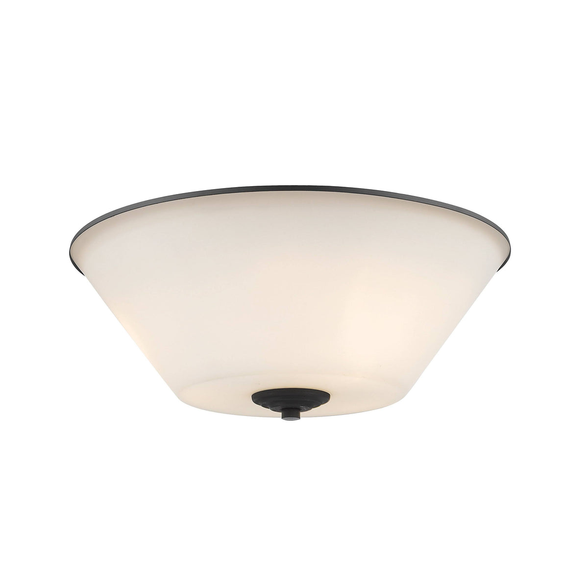 Bronze 3-Light Flush Mount D8612