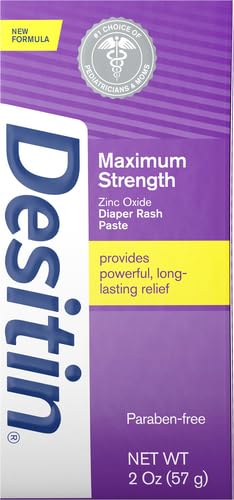 2 Oz Zinc Oxide Diaper Rash Paste S6515