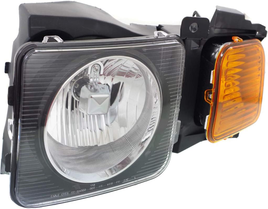 Driver Side Halogen Headlight Assembly E6150