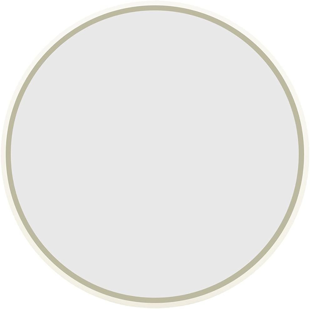 White Lacquer Birchwood Round Storage Coffee Table K437