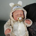 20 inch Soft Body Realistic Newborn Baby Dolls with Feeding Kit & Clothes Accessories I890547