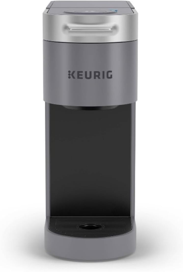 Gray Single Serve Coffee Maker with 3 Brew Sizes K84732
