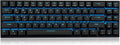 Wireless Mechanical Keyboard 71 Keys Bluetooth USB Wired Compact White-Red Switch T197