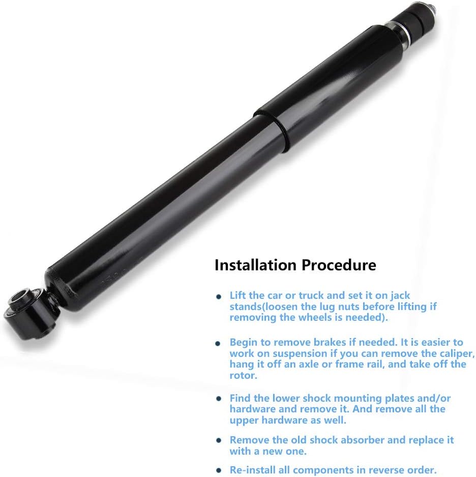 Front Rear Shocks Absorbers Set of 4 E658690