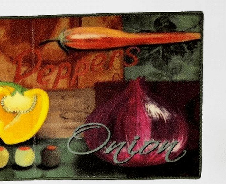 Multicolor Kitchen Mat Set L657