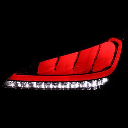 Smoke Lens Chrome Bezel Sequential Full LED Tail Light K78090