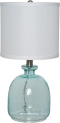 Coastal Textured Glass Table Lamp T9730