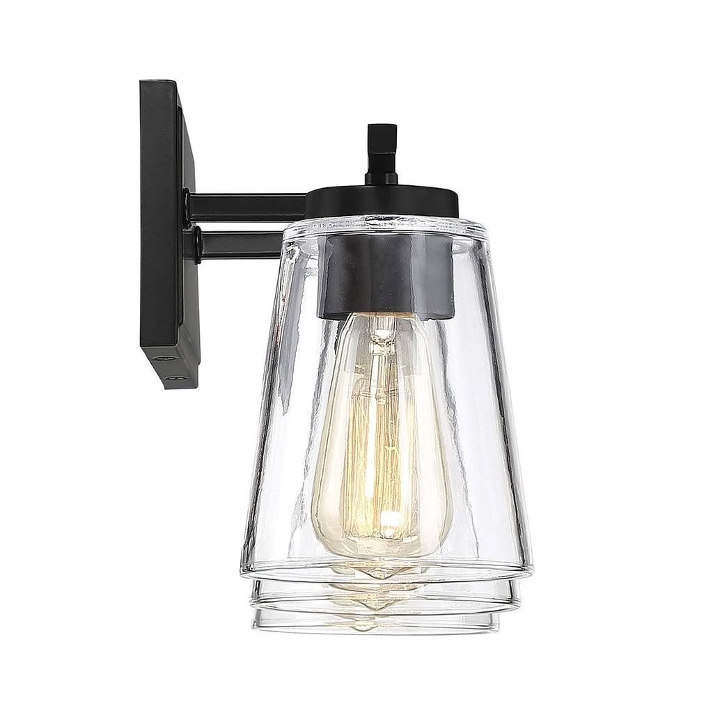 Black 3 Light Bath Bar O316