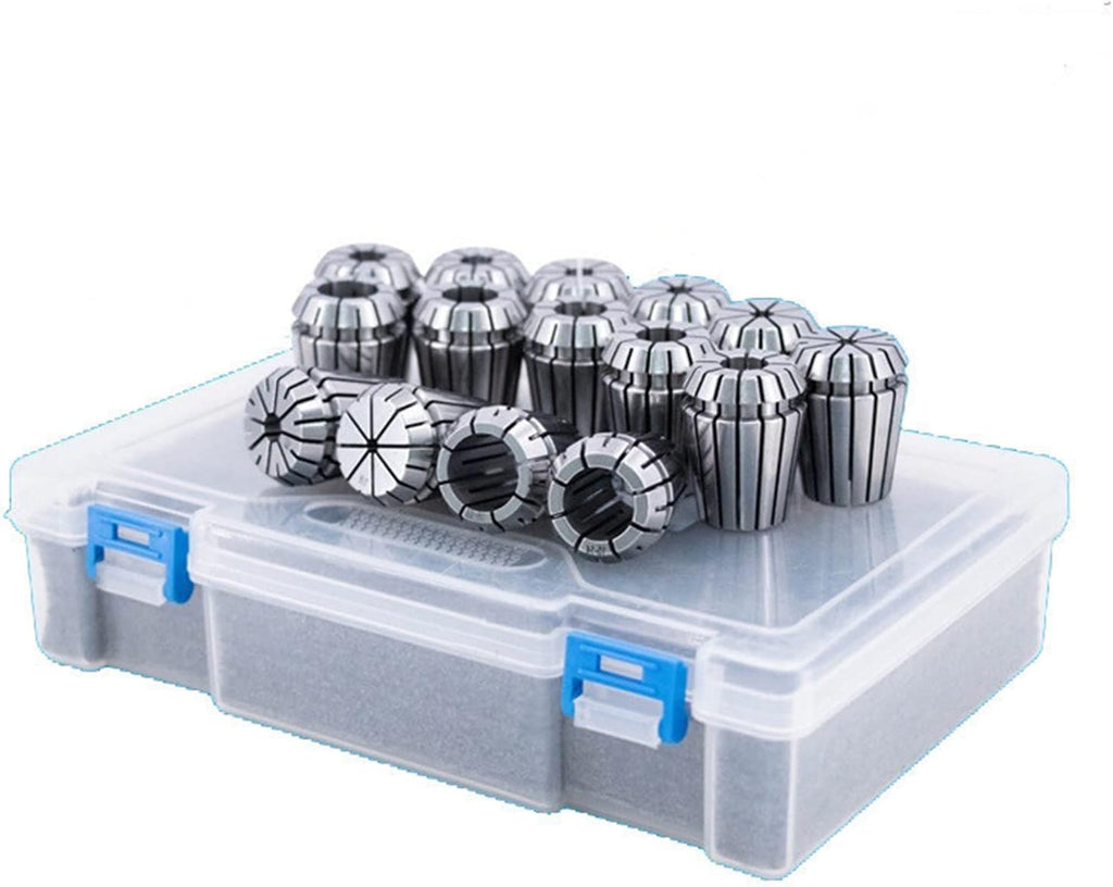 ER11 ER16 ER20 ER25 Spring Collet Set with Plastic Case Q86365